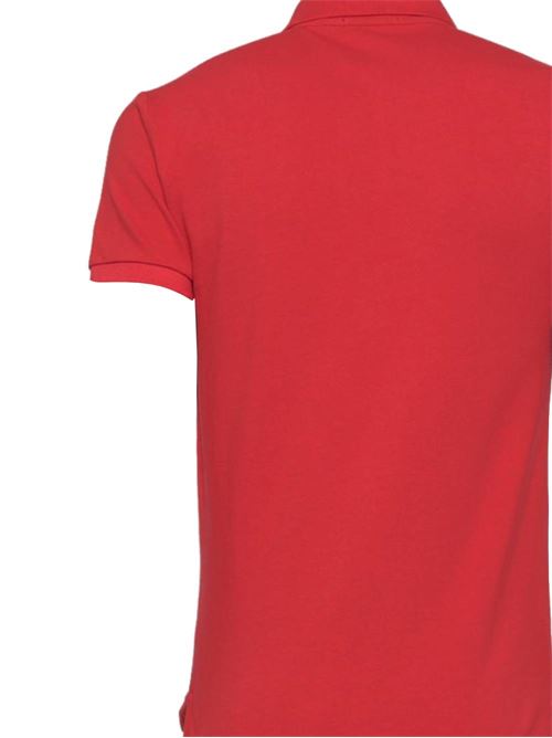 Polo rossa con logo da uomo POLO RALPH LAUREN | 710536856437